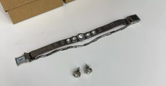 Good Work(s) "Queen" Earrings & 5-Row Bracelet Set, LOT of 5, HSN retail $150