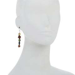 Jay King Sterling Silver Indian Chalcedony Sterling Silver Drop Earrings
