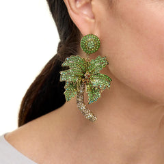 Heidi Daus Life's A Breeze Crystal Drop Earrings