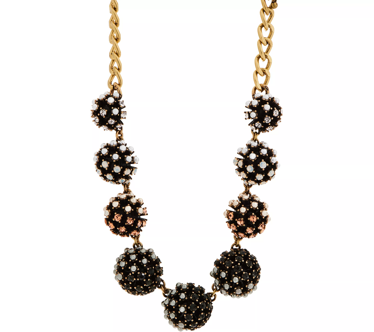 LOGO Links by Lori Goldstein Ombre Globes Necklace