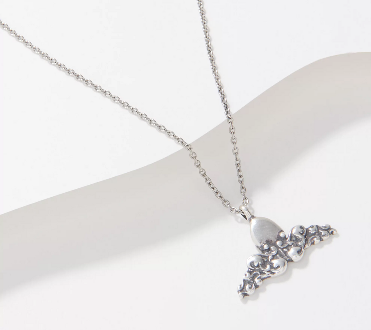 Silver Spoon Sterling Silver 18" Octopus Necklace
