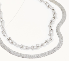 Susan Graver Multi- Chain Adjustable Necklace