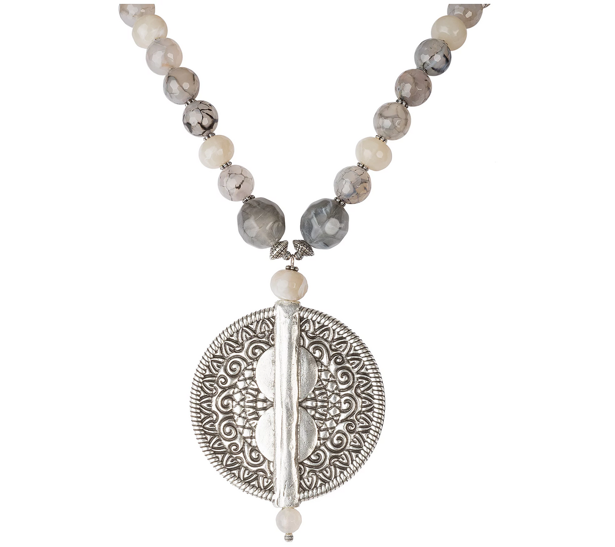 Linea by Louis Dell'Olio Fez Medallion Necklace