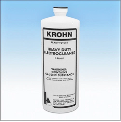 Krohn Heavy Duty Electrocleaner 1 Quart Electro Cleaner Plating Solution