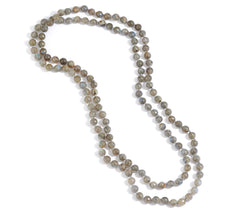 Dee Berkley Labradorite Bead Necklace, 50"