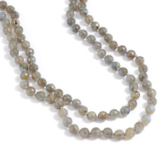 Dee Berkley Labradorite Bead Necklace, 50"