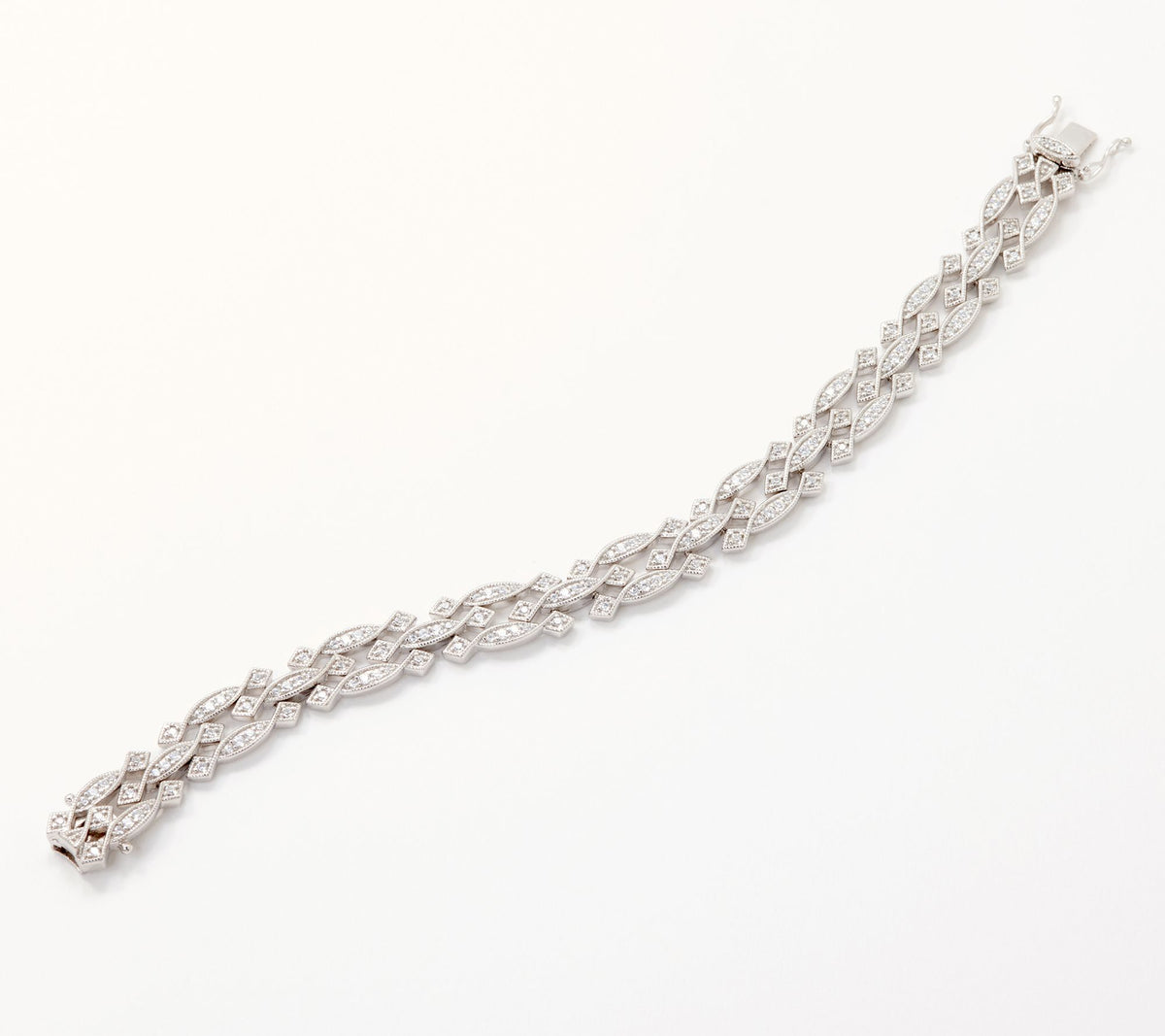 Fado Sterling Silver Salmon of Knowledge Bracelet, Avg 7-1/4"