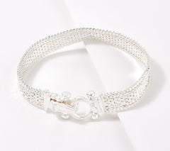 Imperial Silver Marquise Design Bracelet, Sterling Silver, 7-1/4"