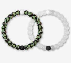 Star Wars & Classic Set of 2 Lokai Fire Opal Bracelets, Size 7.5"