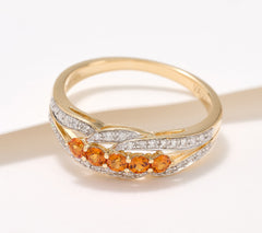 Vault Discoveries Mandarin Garnet Ring, 14K, Size 7