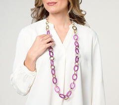Carla Rockmore Collection The New York Chain Link Necklace